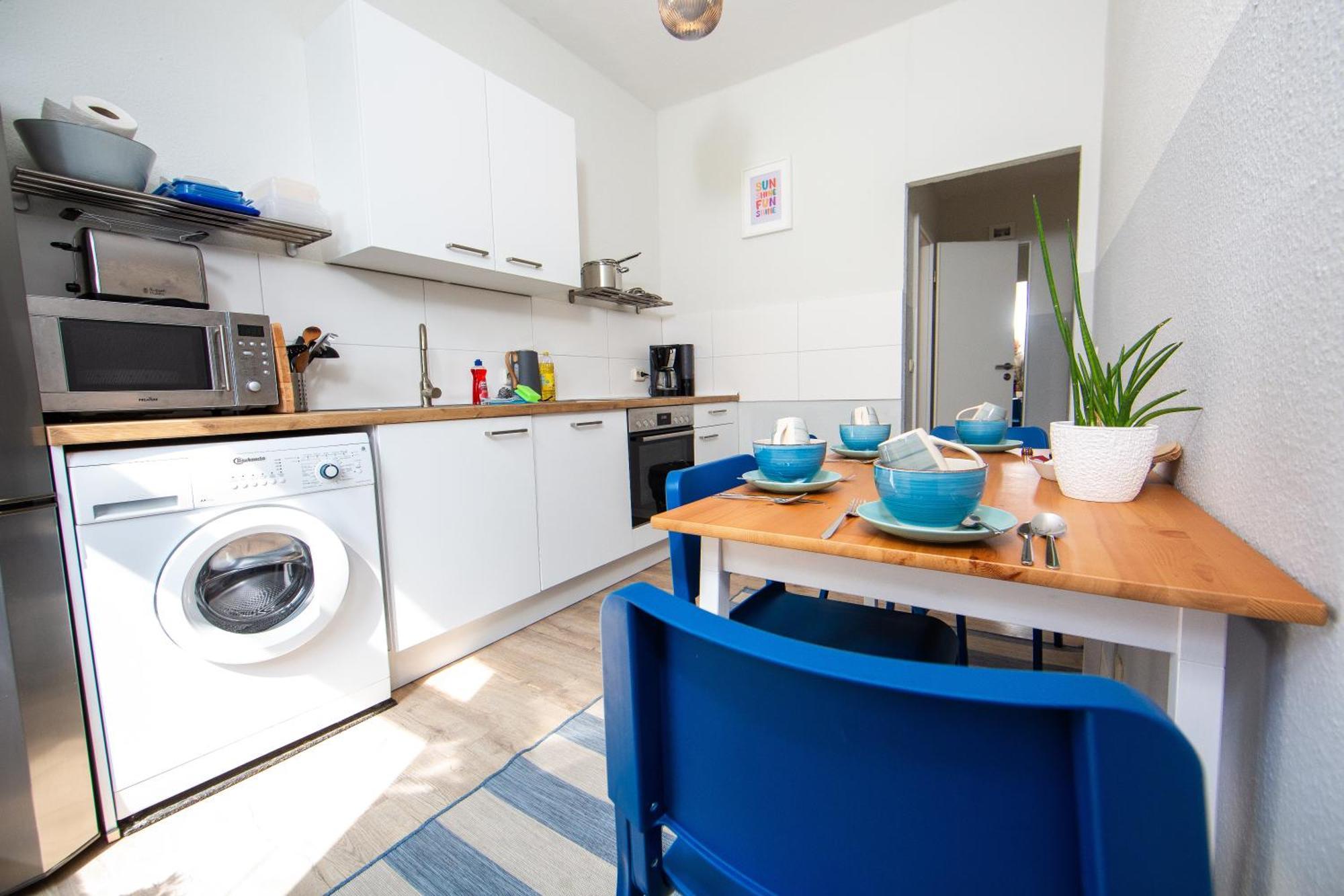Grossraum-Apartments Mit 2Sz, Wz, Kueche, Smart-Tv, Parken, Etc Erfurt Pokój zdjęcie