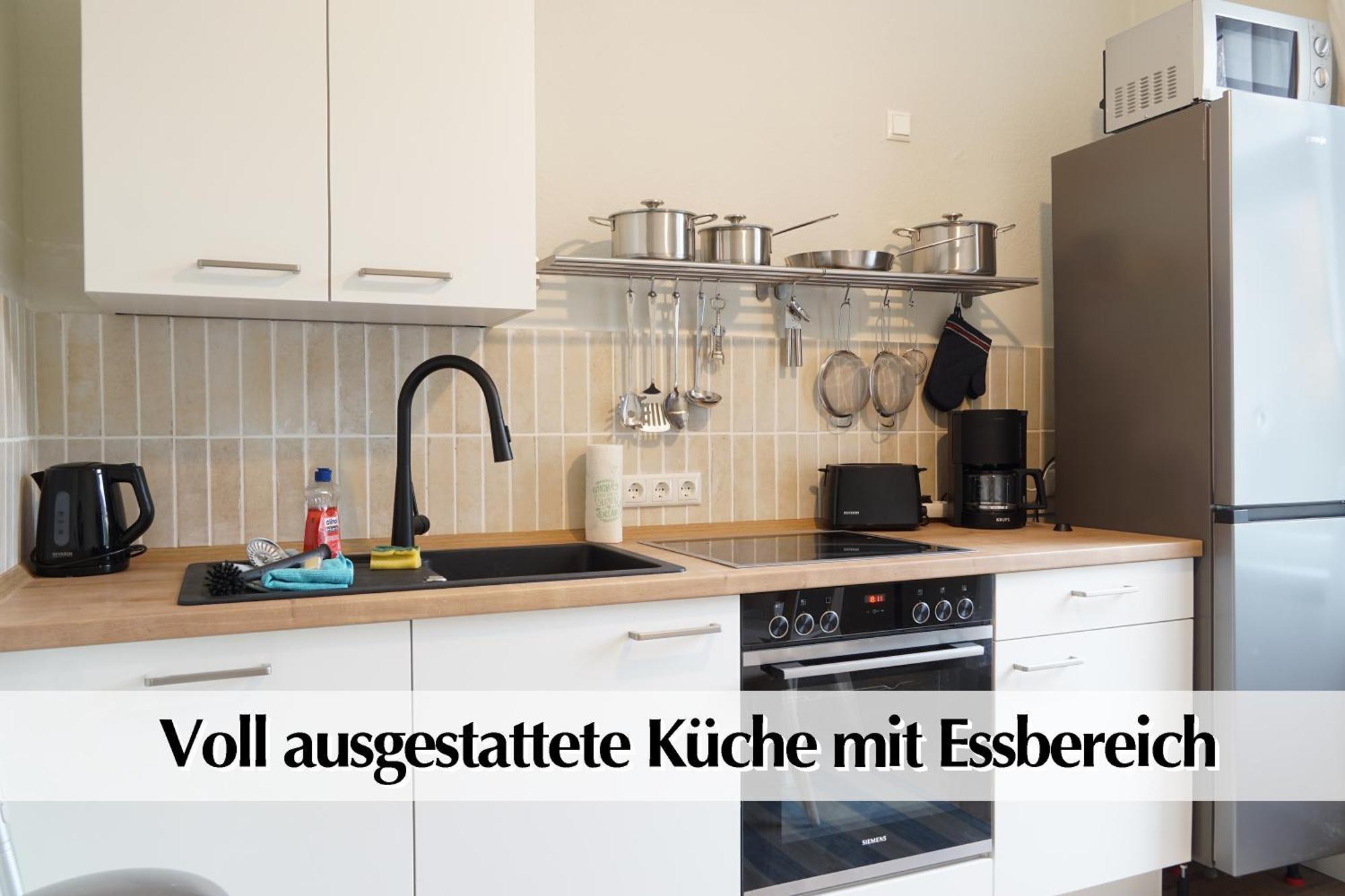 Grossraum-Apartments Mit 2Sz, Wz, Kueche, Smart-Tv, Parken, Etc Erfurt Zewnętrze zdjęcie