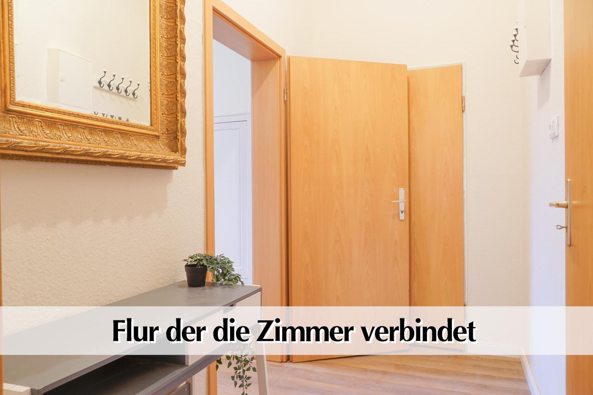 Grossraum-Apartments Mit 2Sz, Wz, Kueche, Smart-Tv, Parken, Etc Erfurt Pokój zdjęcie