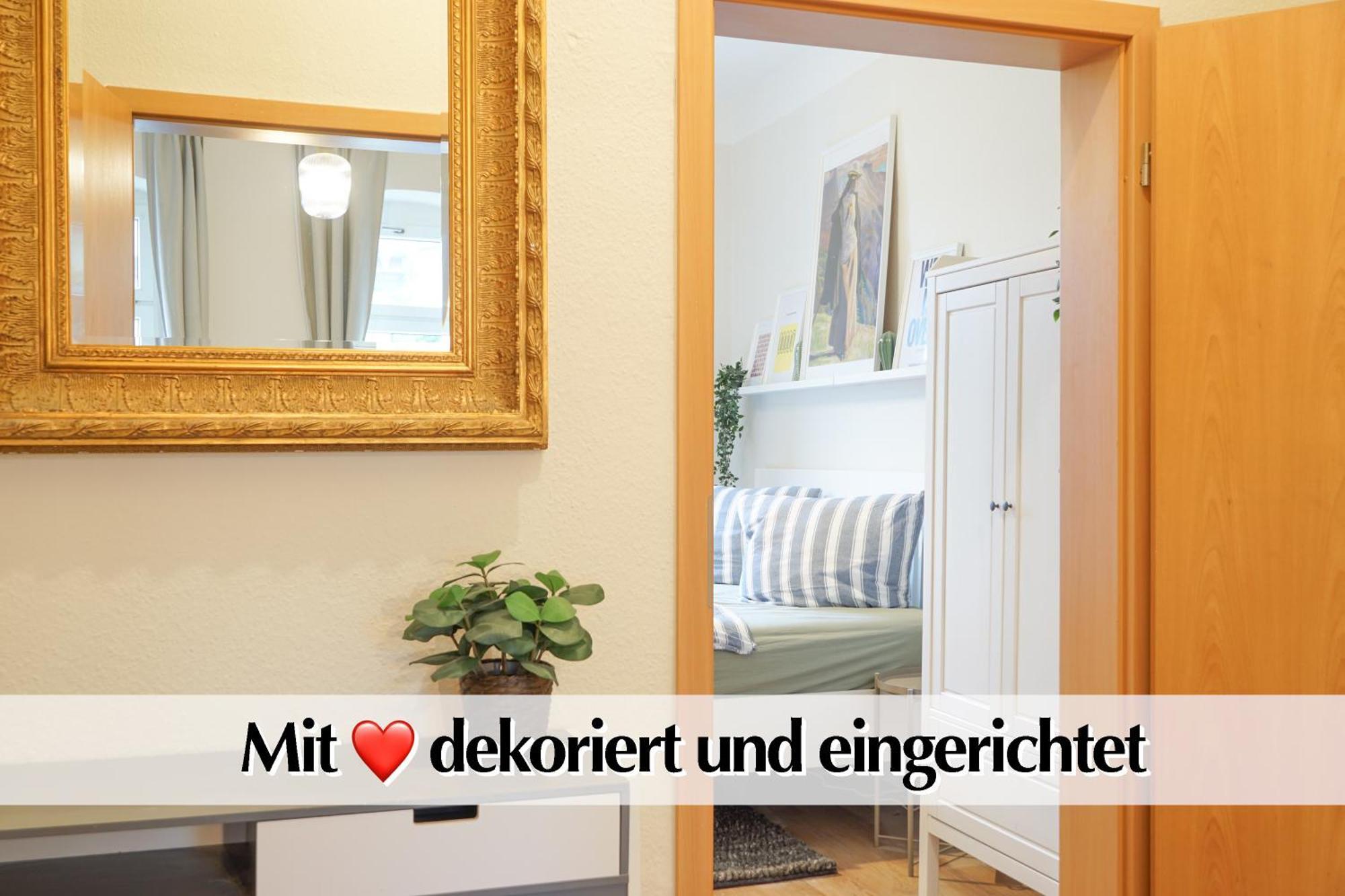 Grossraum-Apartments Mit 2Sz, Wz, Kueche, Smart-Tv, Parken, Etc Erfurt Zewnętrze zdjęcie
