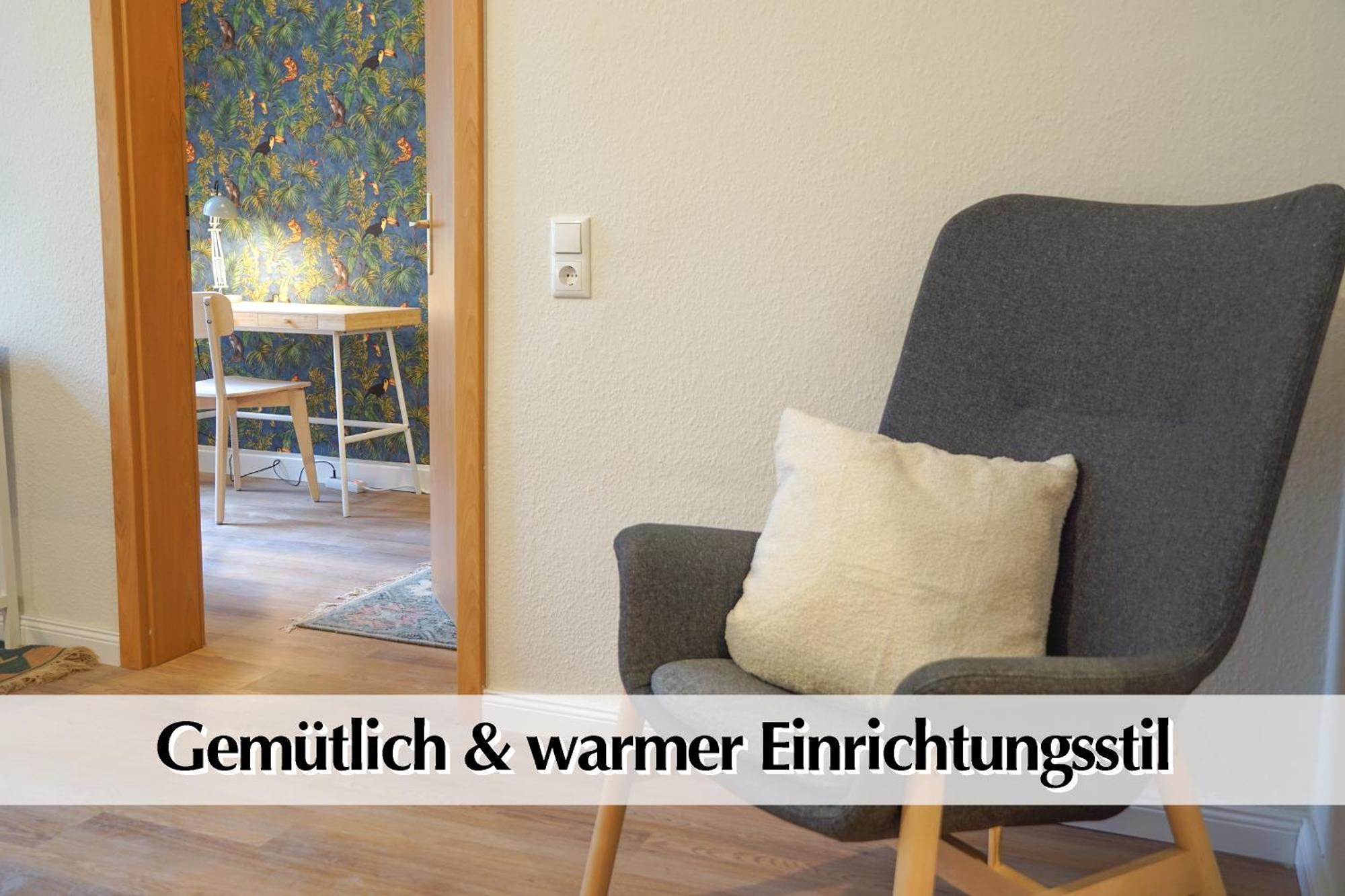 Grossraum-Apartments Mit 2Sz, Wz, Kueche, Smart-Tv, Parken, Etc Erfurt Pokój zdjęcie